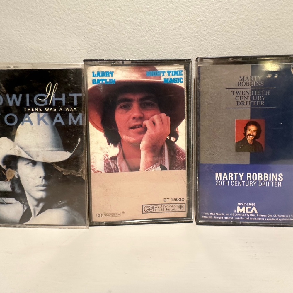 Set of 10 vintage Classic Country Music Cassette tapes - Picture 4 of 7